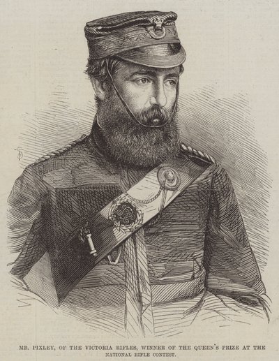 Mr Pixley, of the Victoria Rifles, Winner of the Queen